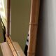Vintage bamboo mirror from the 60s