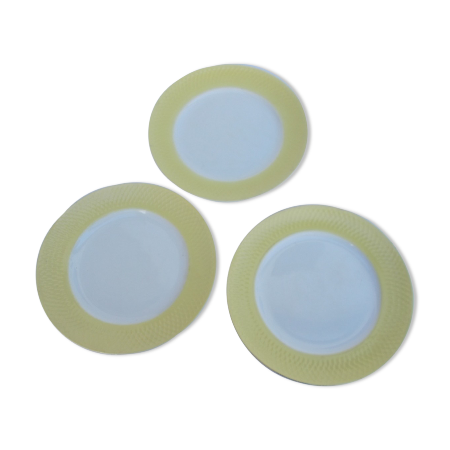 Set of 3 dessert plates Moulin Des Loups