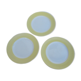 Set of 3 dessert plates Moulin Des Loups