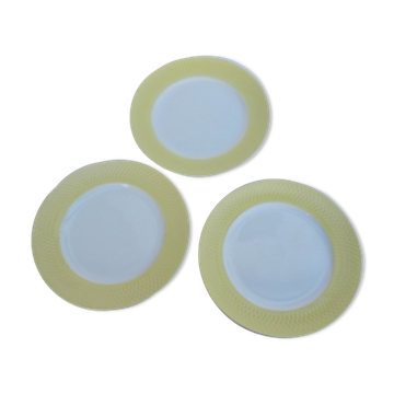 Set of 3 dessert plates Moulin Des Loups