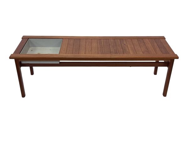 Table d'appoint vintage, table de chevet, table à plantes des années 60.