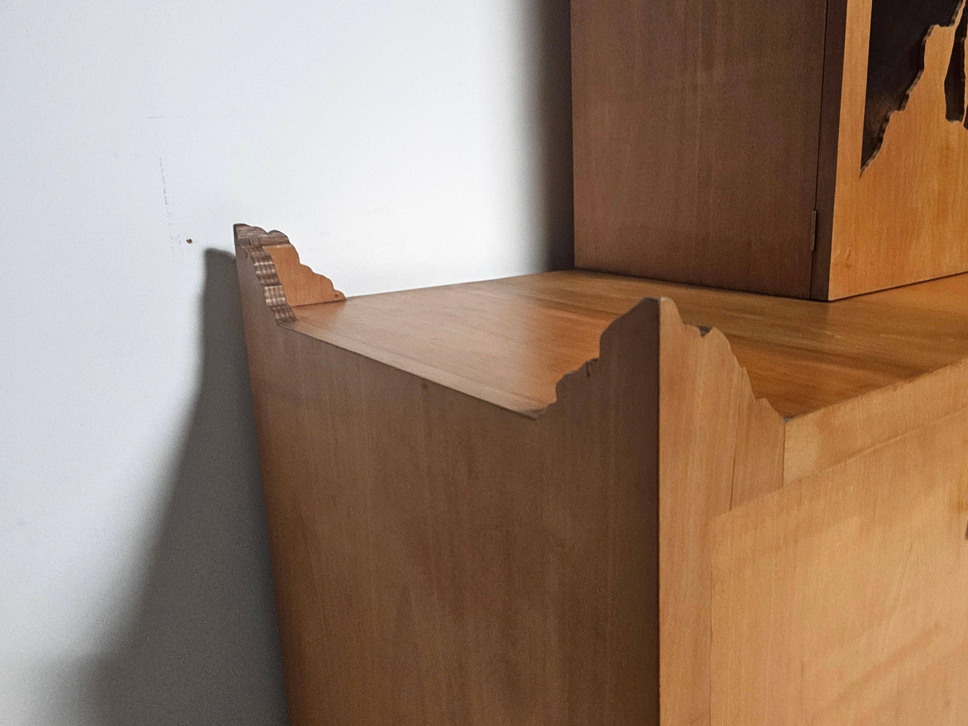 Buffet Breccia designed by Ugo La Pietra, Italy, 1980s