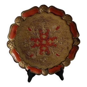 Florentine wooden tray