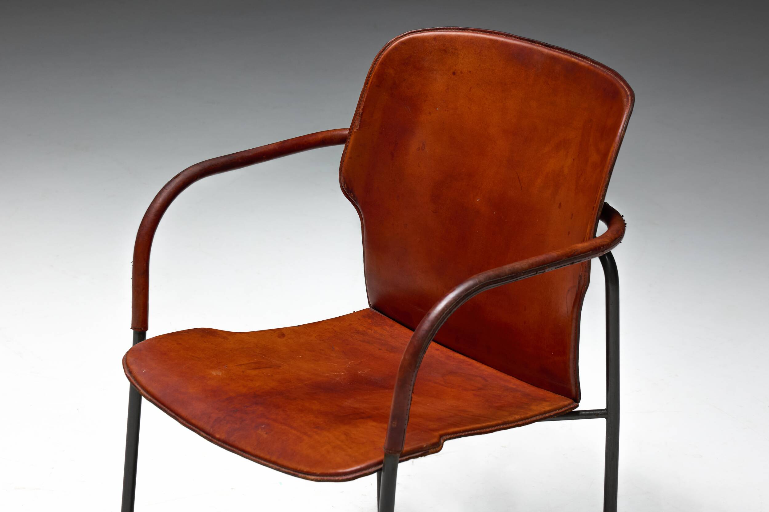 "Lalanda" armchairs by Gianfranco Frattini, Spain, 1980s