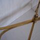 Italian coffee table oval ram feet - 60s