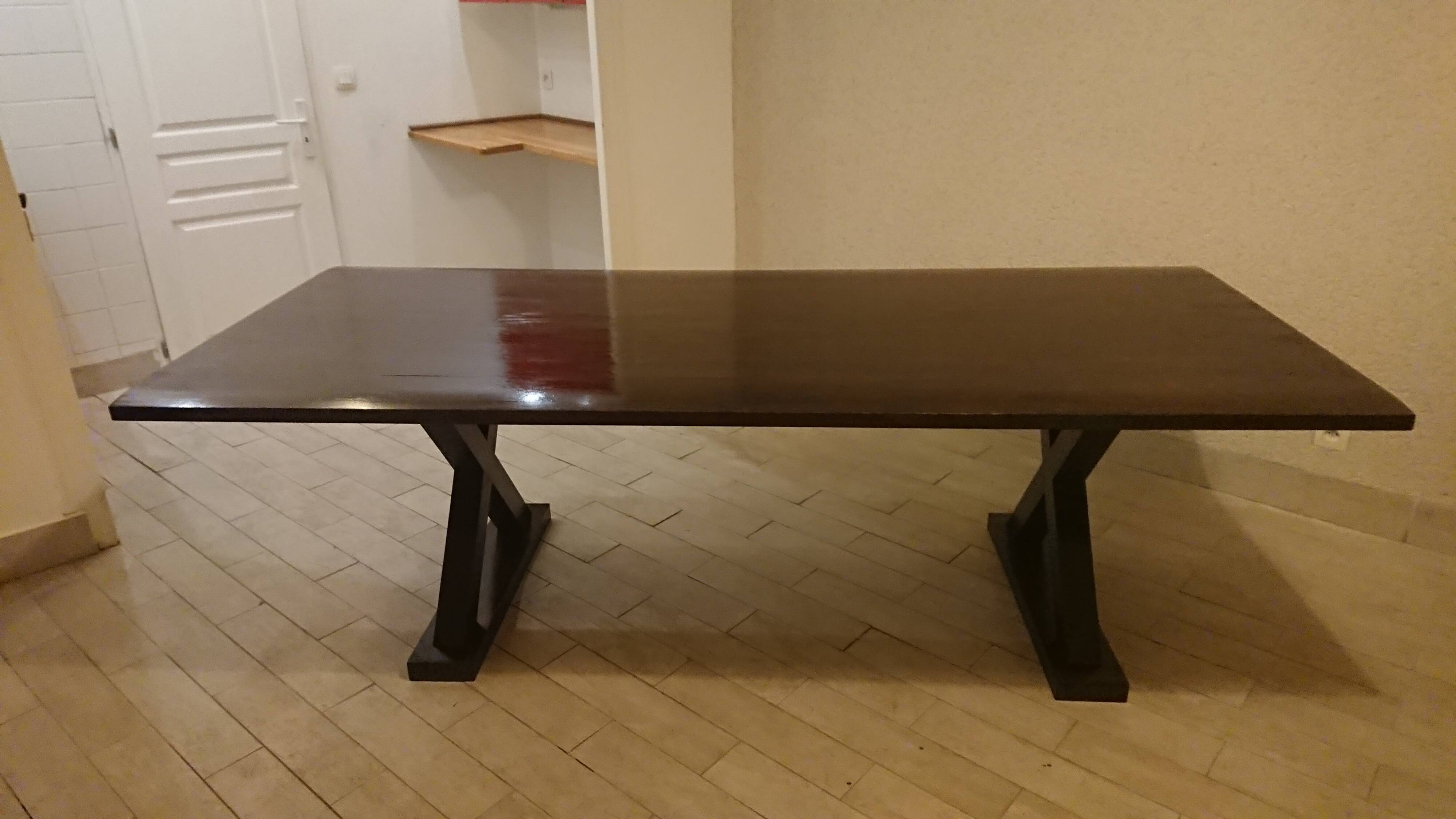Table "long mail" Christian Liaigre