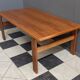 Teak coffee table by Burchardt Nielsen Denmark 1960