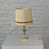Brass and Crystal D'albret lamp