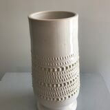 Vase à décor bille, blanc