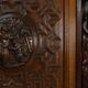 Flemish renaissance "beeldenkast" cabinet in oak wood Antwerp, ca. 1630