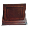 Book holder in marquetry