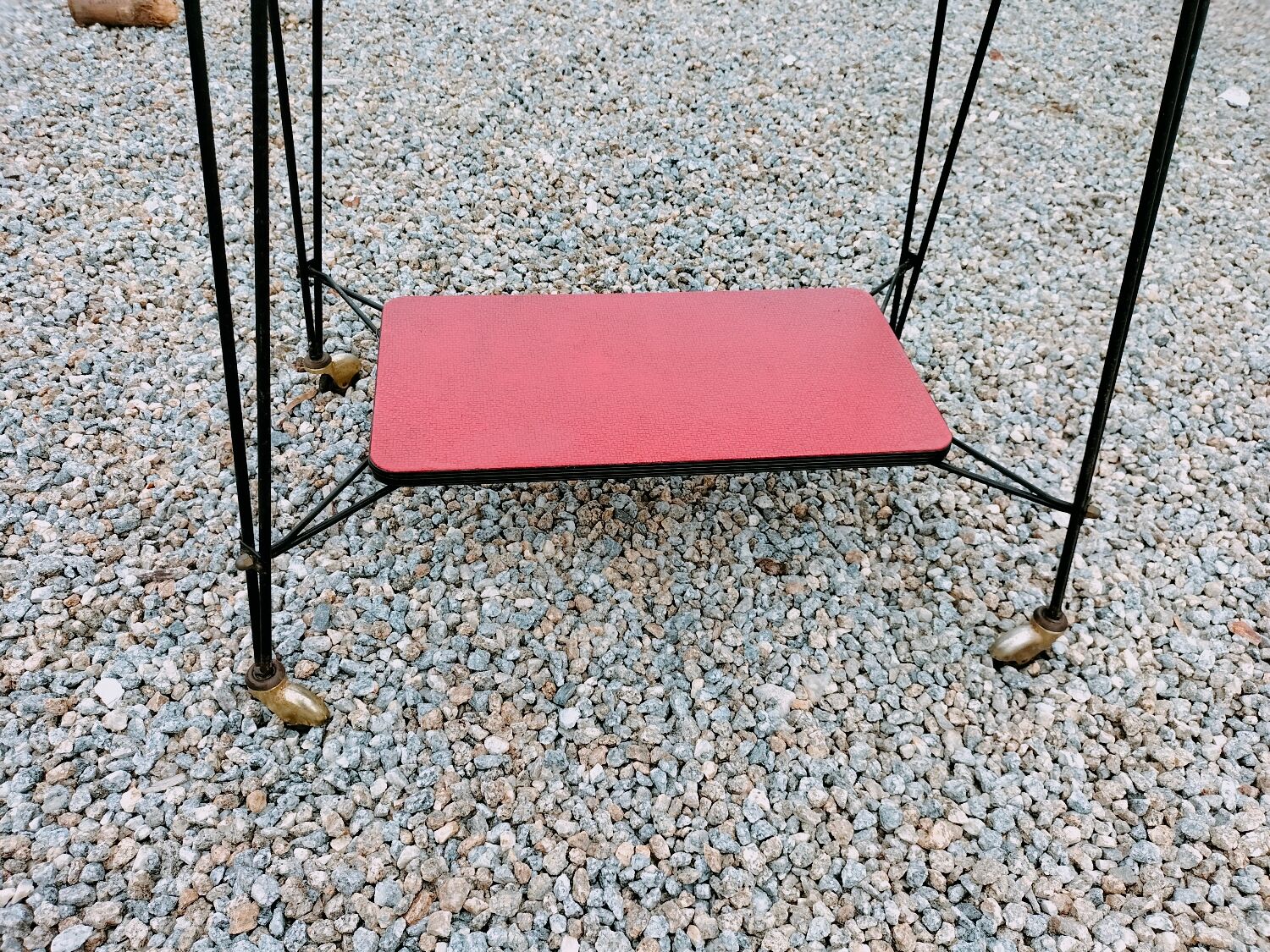 Table télé vintage
