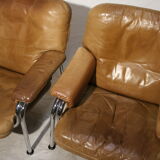 Pair of armchairs by Hans Eichenberger for De Sede