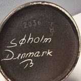 Grand vase Burgundia numéro 2036, par le célèbre Svend Aage Holm-Sørensenen pour Søholm Danemark.