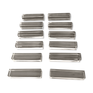 12 porte couteaux cristal