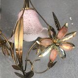Pale pink flowering chandelier