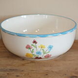 Salad bowl 50s Salins model Jocelyne - flowers