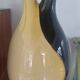Two-necked vase Vintage ceramic 1964.