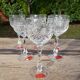 Coffret 6 verres à eau en cristal de lorraine