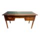 Green leather top desk
