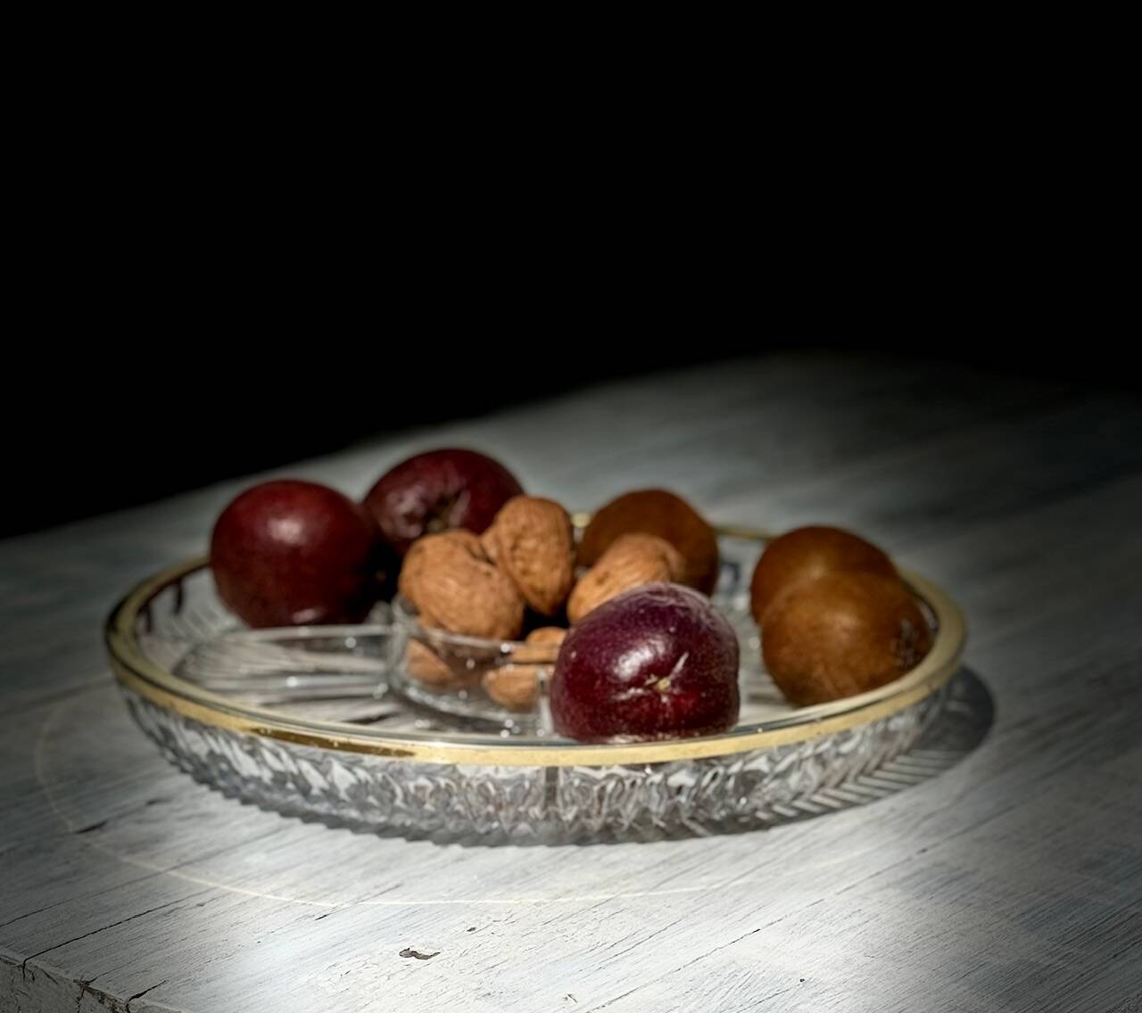 Large compartmentalized dish