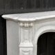 Louis XV style fireplace in Carrara marble