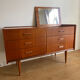 Commode coiffeuse années 60