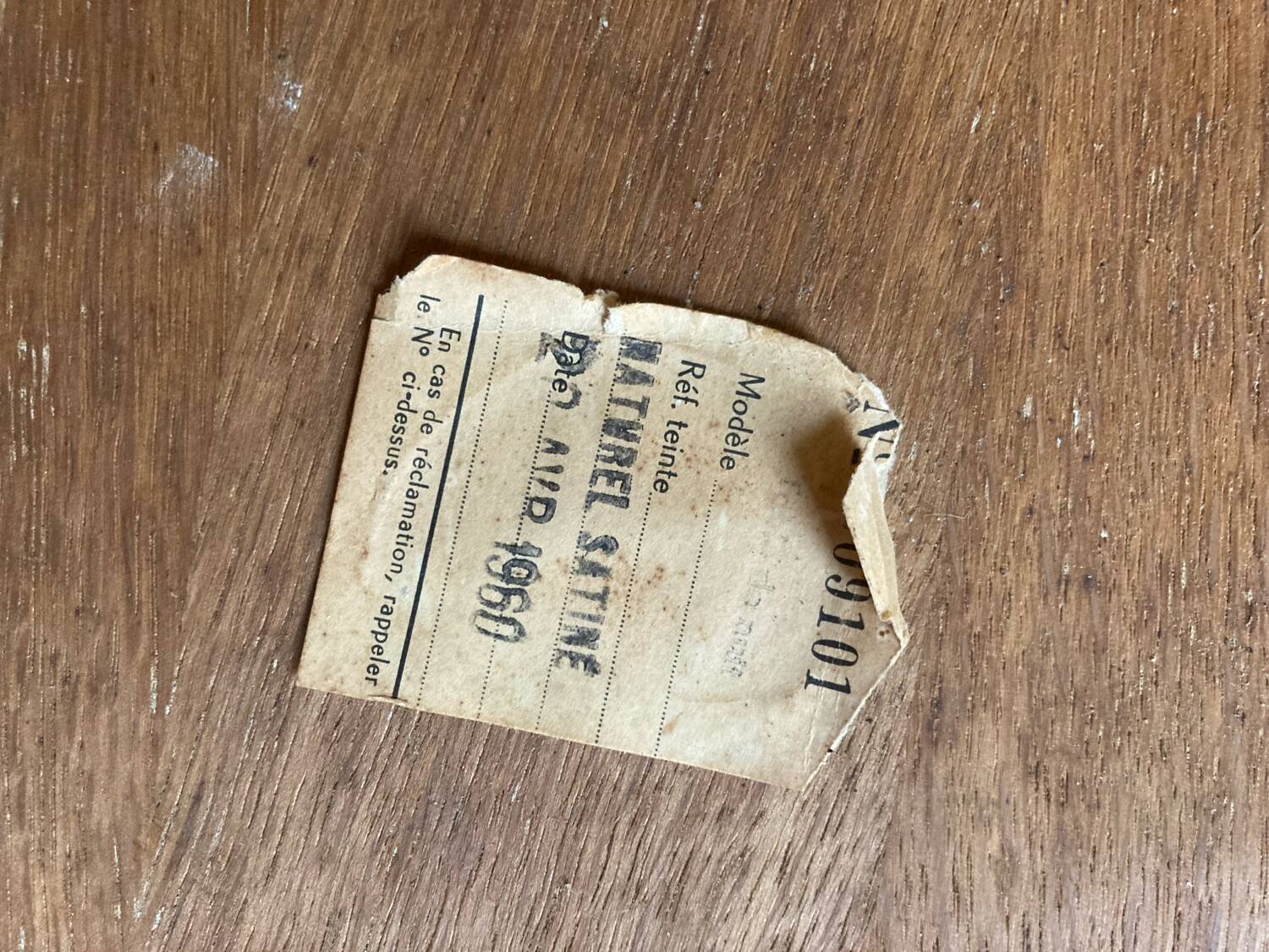 Vintage 1960s bedside table