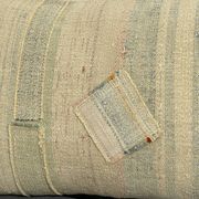 Cushion in vintage canvas Kilim style