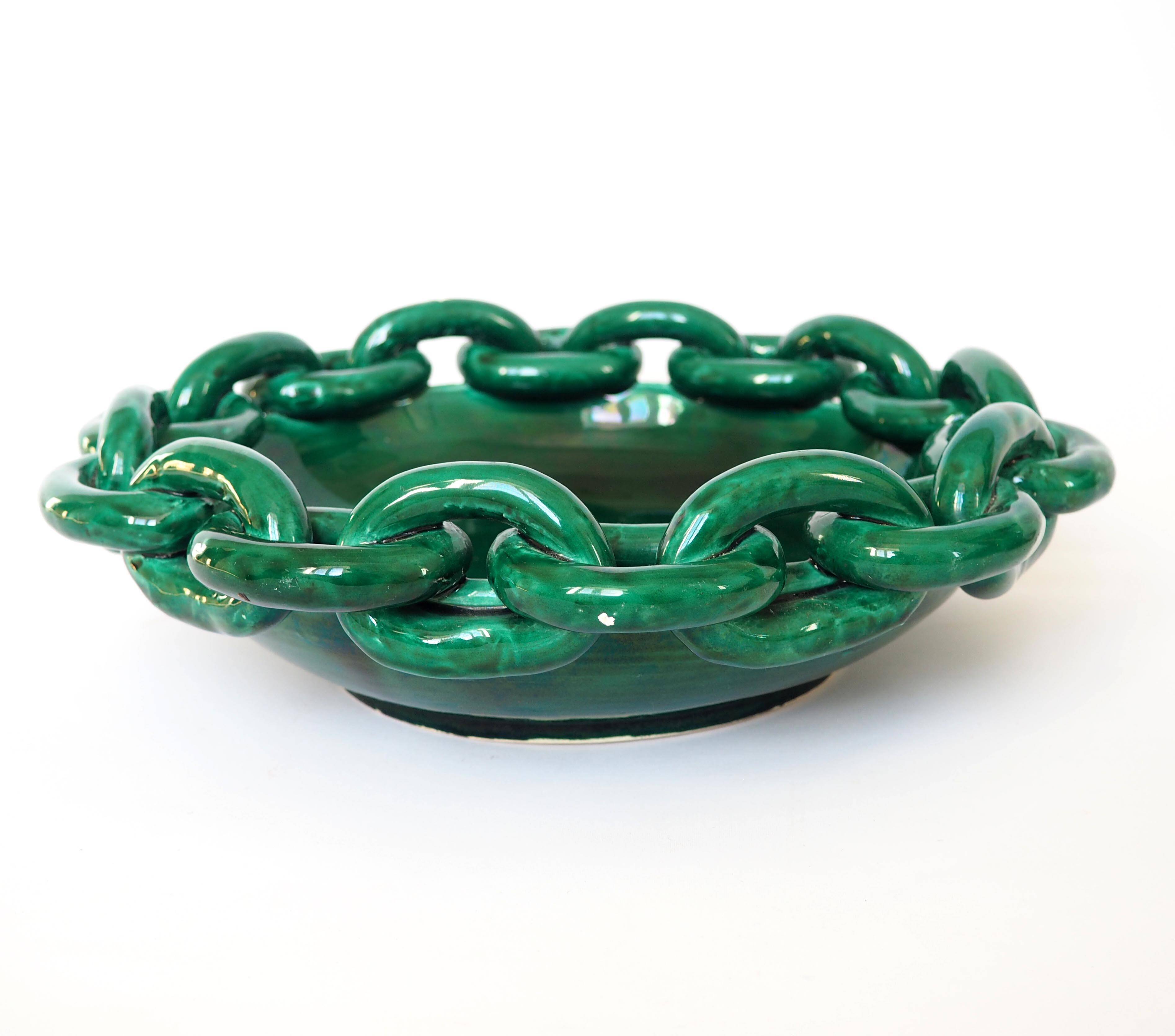 Large dish Daniel Vallauris