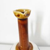 Vase, cruche Saint Uze en faïence "terre d'acier"