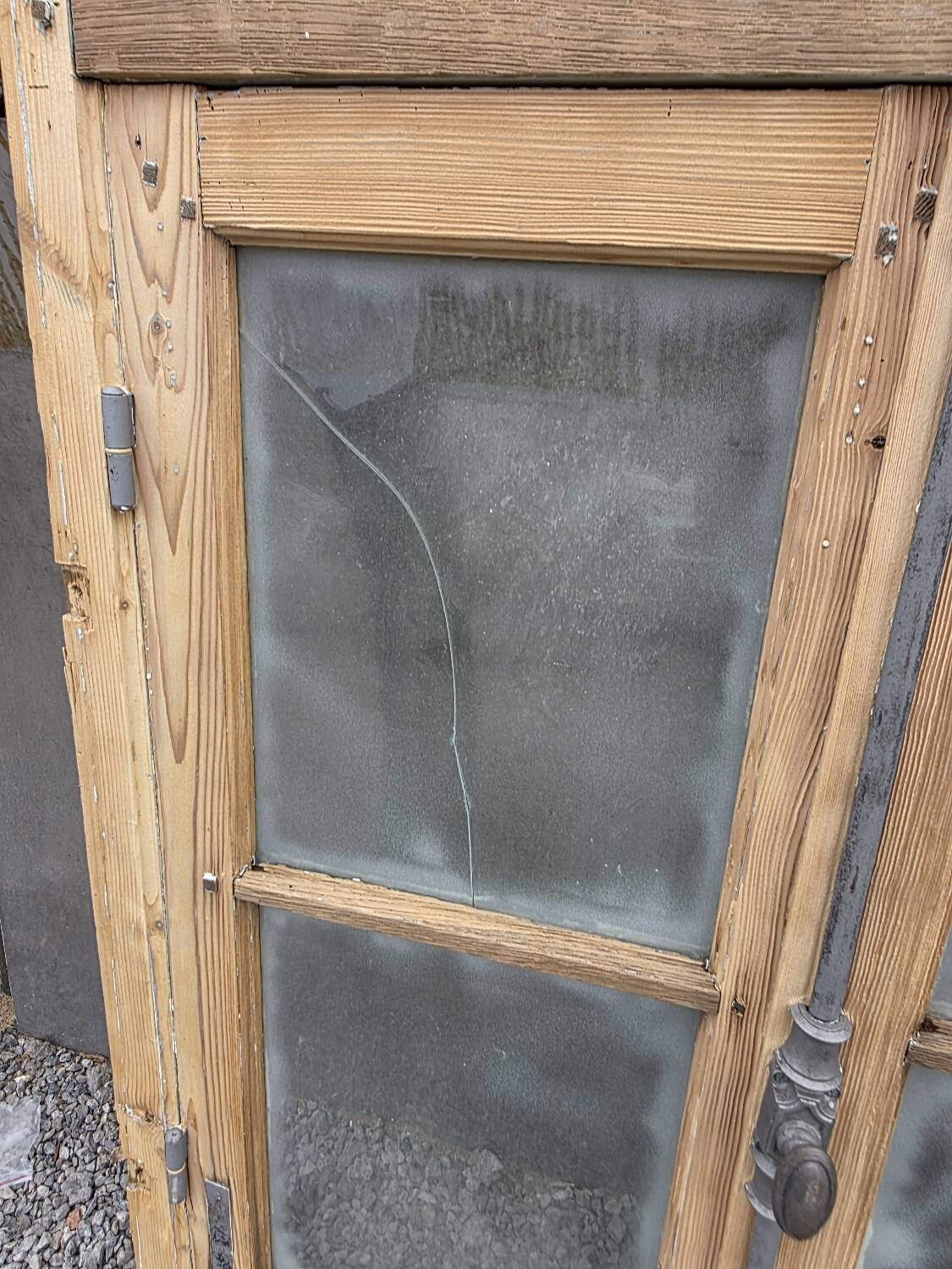 Old window with frame