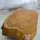 Coffee table, tree trunk top