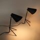 Paire de lampes trépied suédoises, années 1950