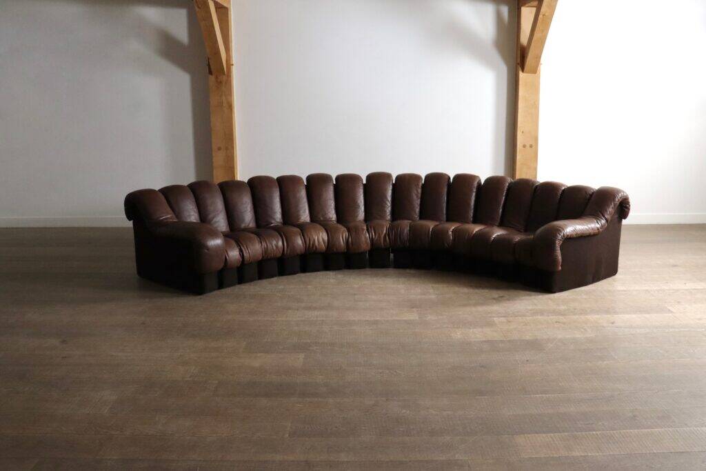 Canapé d'angle De Sede DS 600 par Heinz Ulrich, Ueli Berger et Eleanora Peduzzi-Riva, années 1980.
