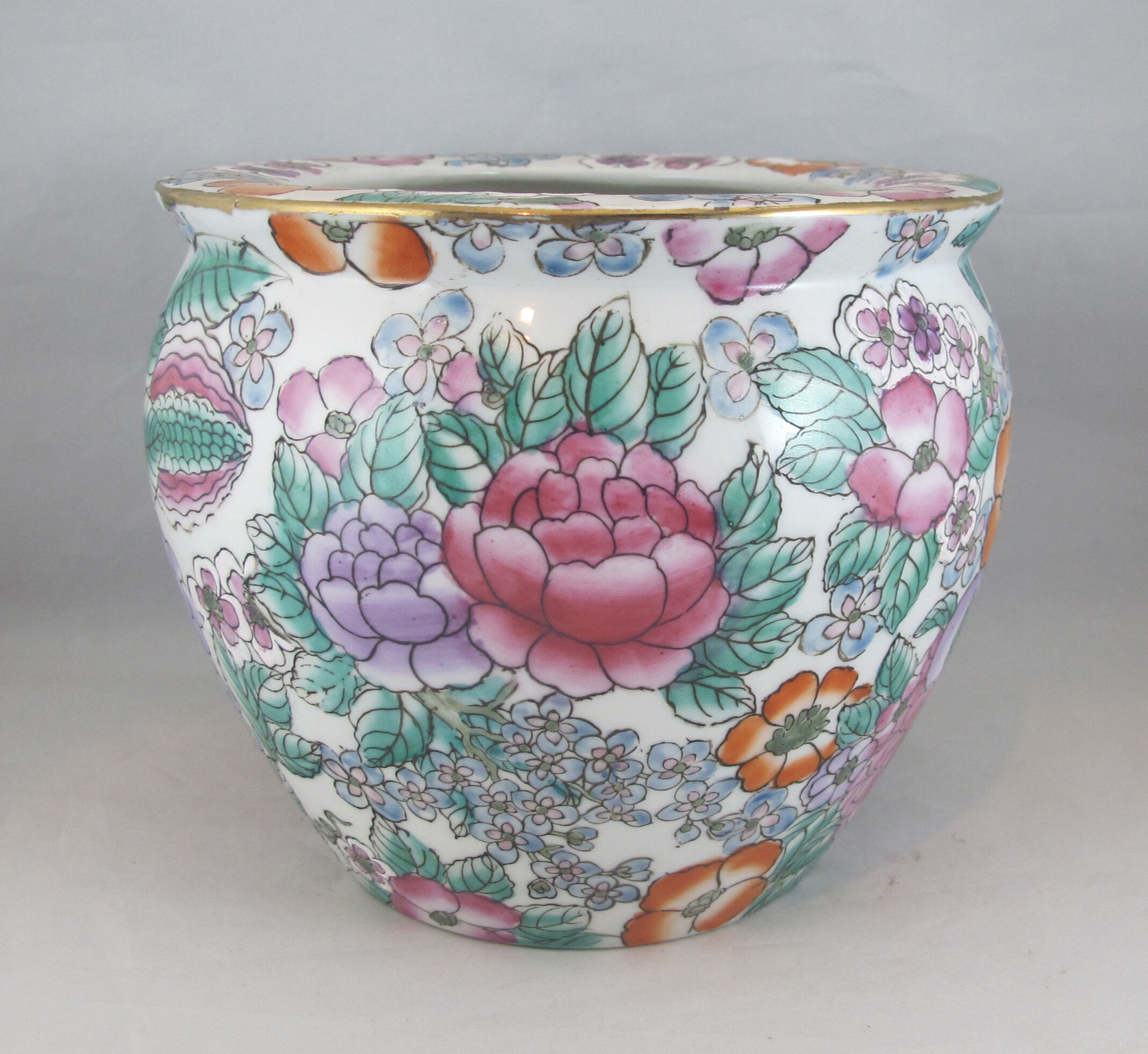 Cache pot en porcelaine Chinois Chine