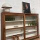 Large antique display cabinet