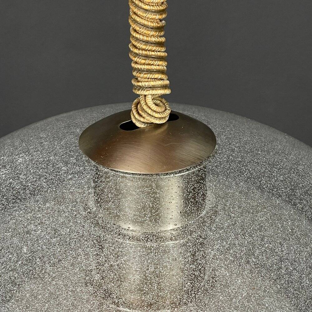 Suspended Murano lamp attributed to Mazzega, Italy, 1960s.
