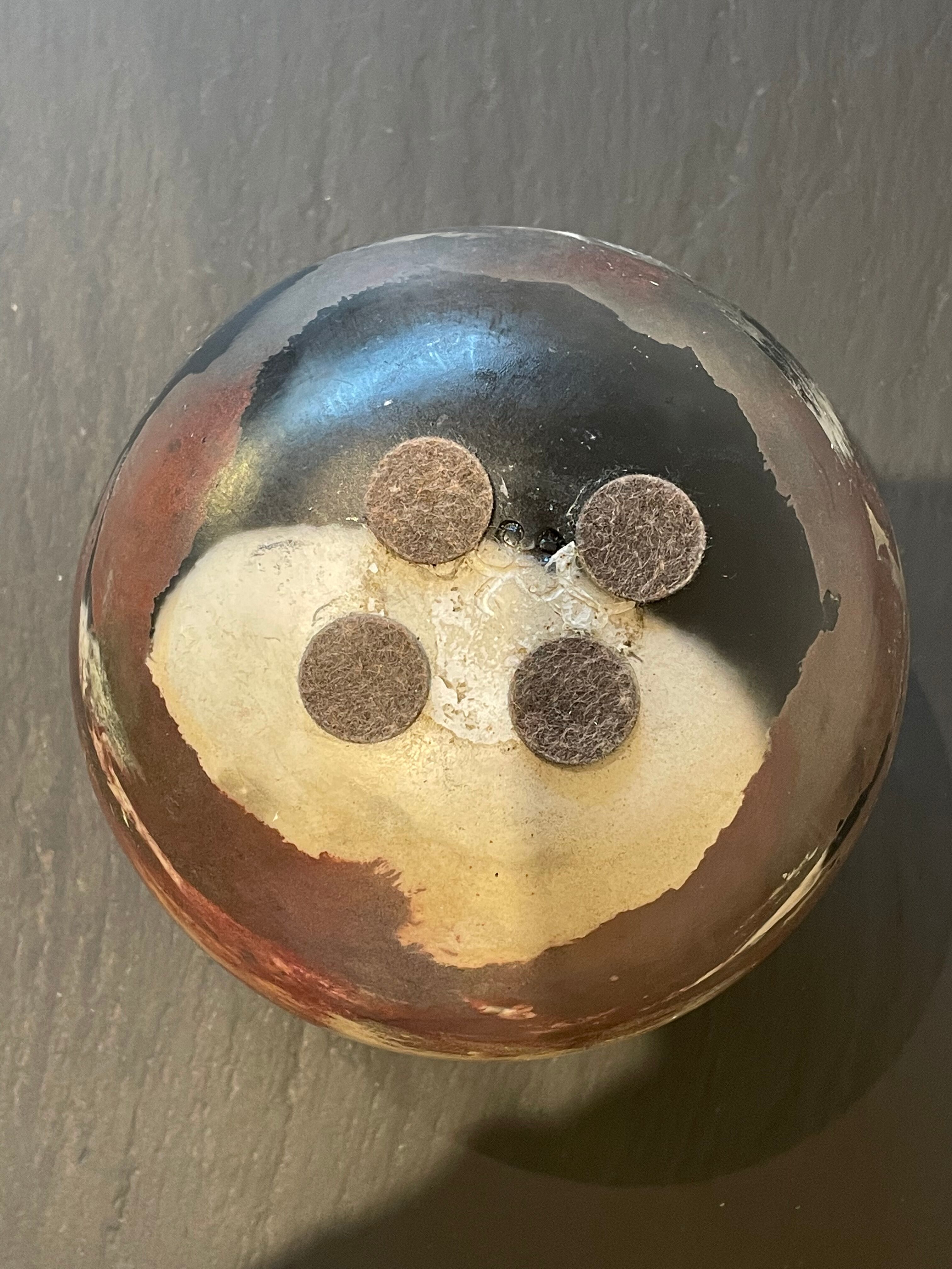 Ceramic ball vase