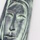Ceramic woman in the Picasso style