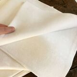 8 antique damask and monogrammed cotton/linen blend table napkins
