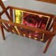 Danish Teak Magazine Rack, 1960s