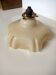Beige opaline ceiling light in uraline