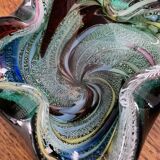 Trinket bowl in murano glass, circa 60