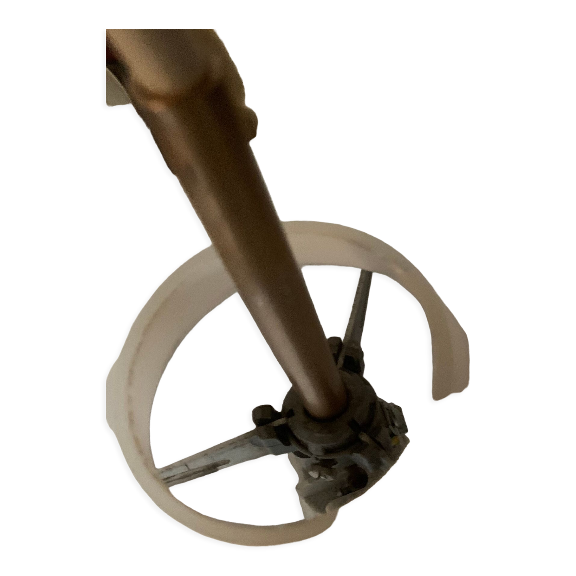 Scandinavian suspension lamp vintage opaline XL Louis Poulsen 40 cm