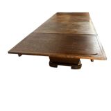 Art Deco extendable dining table