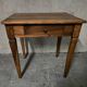Writing table in walnut, 18th century, provincial work.