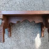 Small vintage footrest bench