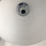 Floor lamp arc 1970 chrome and plastic marble