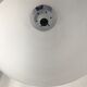 Floor lamp arc 1970 chrome and plastic marble